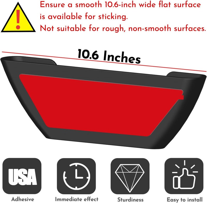 Niceyos Universal Pot Lid Organizer for Cabinet - Upgraded Patented 3 Pack Inside Cabinet Door Wall Mount Pan Top Storage Organizer Rack Holder for Kitchen, Fits 6" to 13" (Black) - Image 3